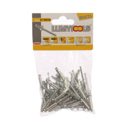 Nituri pop, aluminiu, Lumytools LT70510, 4.8 x 19 mm, 50 bucati