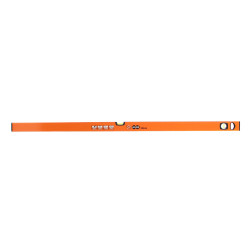 Nivela cu bula, Holzer 750-40-120, cu 2 indicatori, din aluminiu, 1200 mm