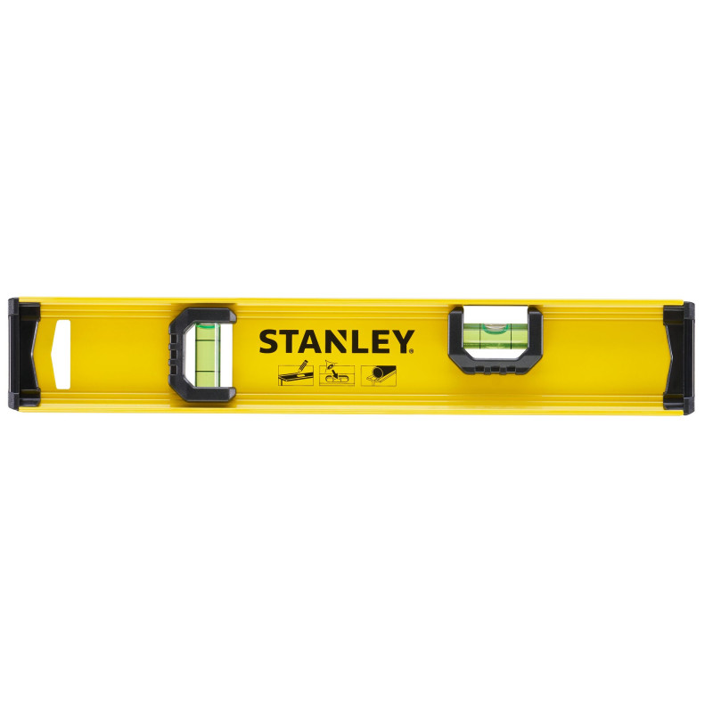 Nivela cu bula, Stanley 0-42-072, cu 2 indicatori, din aluminiu, 300 mm Nivela cu bula, Stanley 0-42-072, cu 2 indicatori, din aluminiu, 300 mm