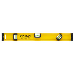 Nivela cu bula, Stanley 0-42-073, cu 3 indicatori, din aluminiu, 450 mm