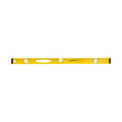 Nivela cu bula, Stanley 1-42-922, cu 3 indicatori, din aluminiu, 100 mm