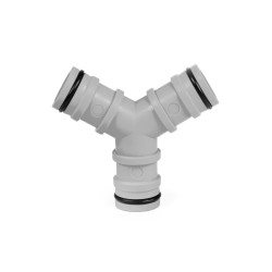 Adaptor imbinare 3 cuple furtun pentru irigatii gradina, 25 mm, polipropilena, Cell Fast