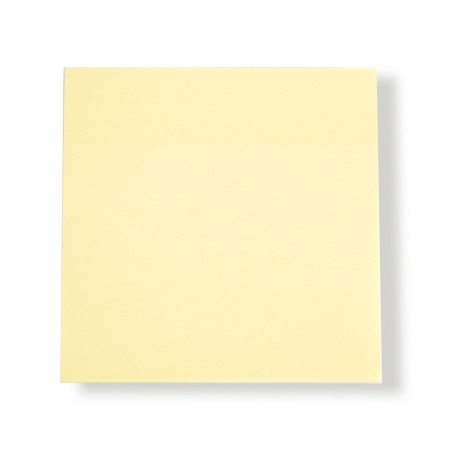 Notite autoadezive Arhi Design, galben, 100 file, 7.6 x 7.6 cm