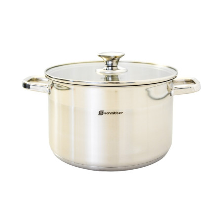 Oala inox, cu capac 302.20, 3 L, 20 x 10 cm