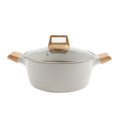 Oala Paxton Y25-T-24, cu capac, aluminiu, 3.7 l, 24 cm