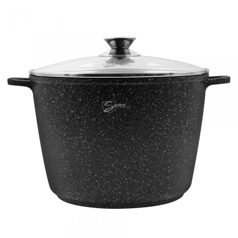 Oala Samus TOL282-OIC, cu capac, aluminiu, 10 l, 28 cm