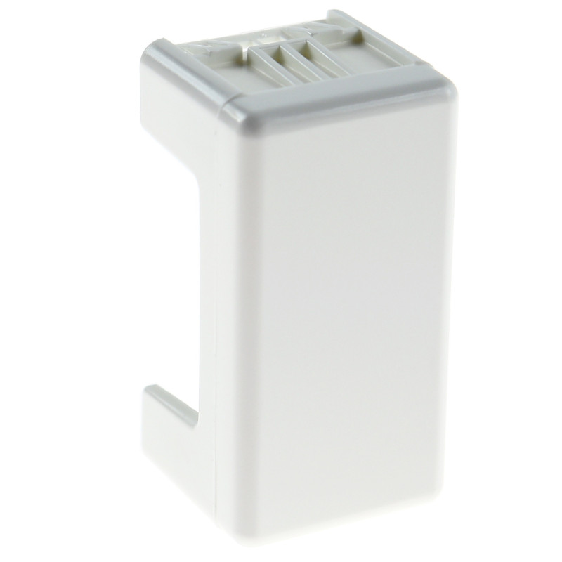 Obturator Gewiss System GW20056, 1 modul, alb, pentru priza / intrerupator