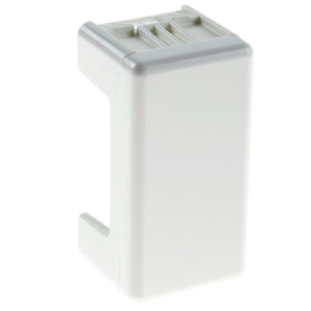 Obturator Gewiss System GW20056, 1 modul, alb, pentru priza / intrerupator