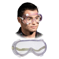 Ochelari de protectie panoramici Marvel 2661 eco, cu aerisire indirecta, transparent