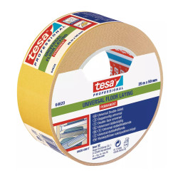 Banda dublu adeziva pentru fixare, tesa 64620, 25 m x 50 mm