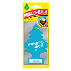 Odorizant auto, bradut, Wunder - Baum, Tropical, 19 x 7.5 x 0.5 cm
