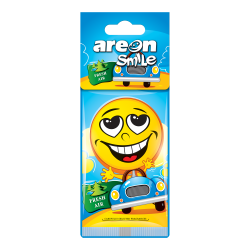 Odorizant auto, card, Areon Dry Smile, Fresh Air, 19 x 7.5 x 0.5 cm