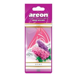 Odorizant auto, card, Areon Mon areon, Lilac, 19 x 7.5 x 0.5 cm