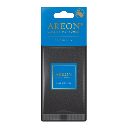 Odorizant auto, card, Areon Premium, Blue Crystal, 19 x 7.5 x 0.5 cm