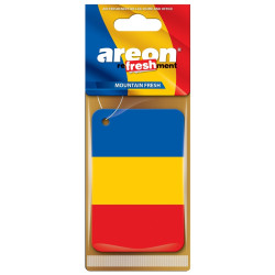Odorizant auto, card, Areon Romania, Mountain Fresh, 19 x 7.5 x 0.5 cm