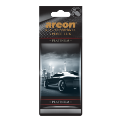 Odorizant auto, card, Areon Sport Lux, Platinum, 19 x 7.5 x 0.5 cm