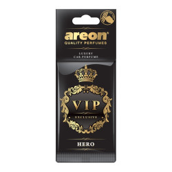 Odorizant auto, card, Areon VIP Exclusive, Hero, 19 x 7.5 x 0.5 cm