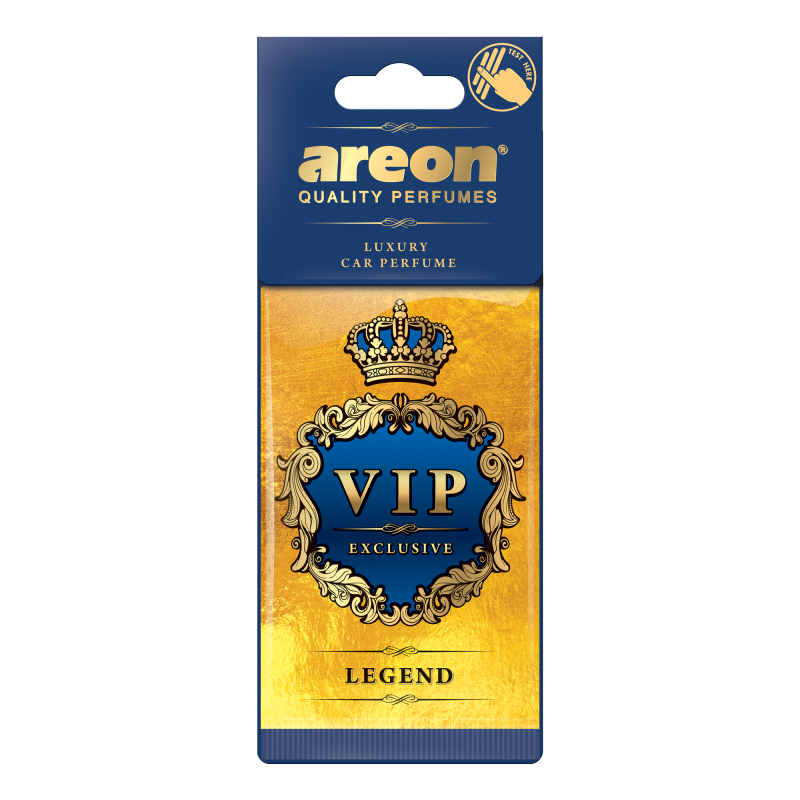 Odorizant auto, card, Areon VIP Exclusive, Legend, 19 x 7.5 x 0.5 cm Odorizant auto, card, Areon VIP Exclusive, Legend, 19 x 7.5 x 0.5 cm