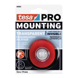 Banda dublu adeziva pentru montaj, tesa 66965, 5 m x 19 mm