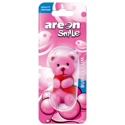 Odorizant auto, figurina, Areon Smile, Bubble Gum, 19 x 7.5 x 5 cm