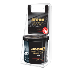 Odorizant auto gel, Areon Sport Lux, Gold, conserva, 147 g