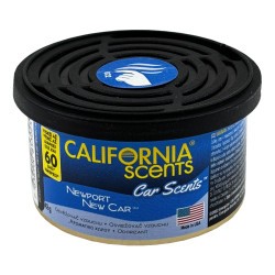 Odorizant auto gel, California Scents, Newport New Car, conserva, 42 g