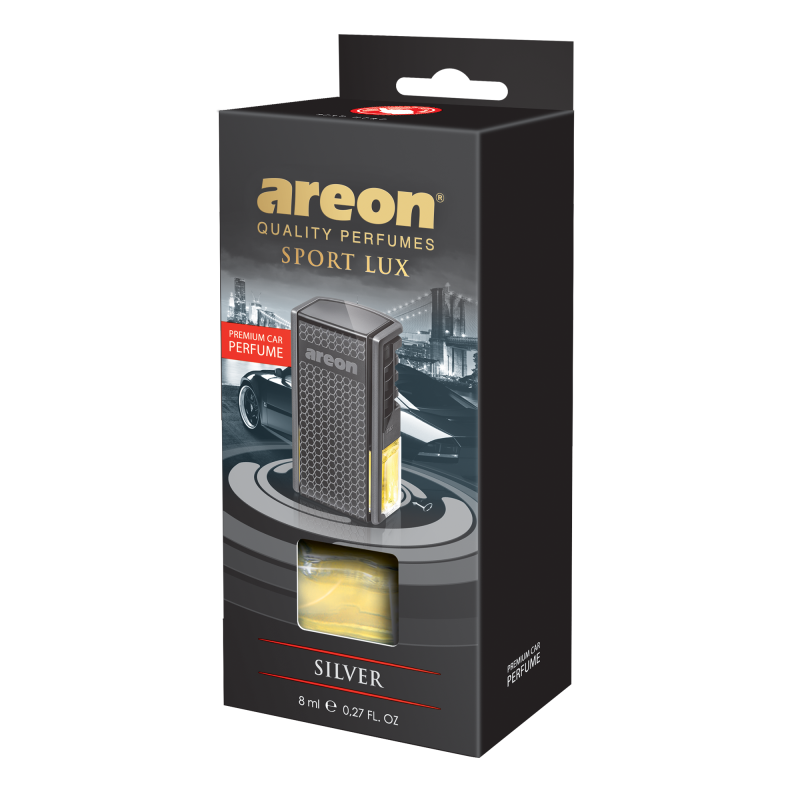 Odorizant auto, lichid, Areon Sport Lux, silver, 8 ml