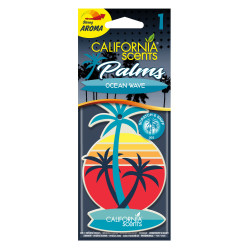 Odorizant auto, palmier, California Scents, Palms, Ocean Wave, 19.05 x 0.70 x 7.64 cm