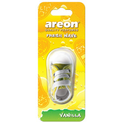 Odorizant auto, pantof sport, Areon Fresh Wave, Vanilla, 19 x 7.5 x 5 cm