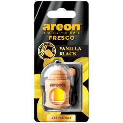 Odorizant auto, sticluta, Areon Fresco, Vanilla Black, 4 ml