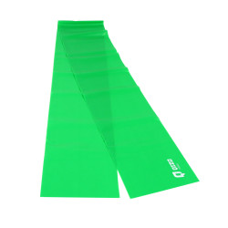 Banda elastica pentru fitness Qizo, verde, 150 x 15 cm