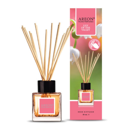 Odorizant camera cu betisoare, Areon, Lily of the Valley, lacramioare, 50 ml