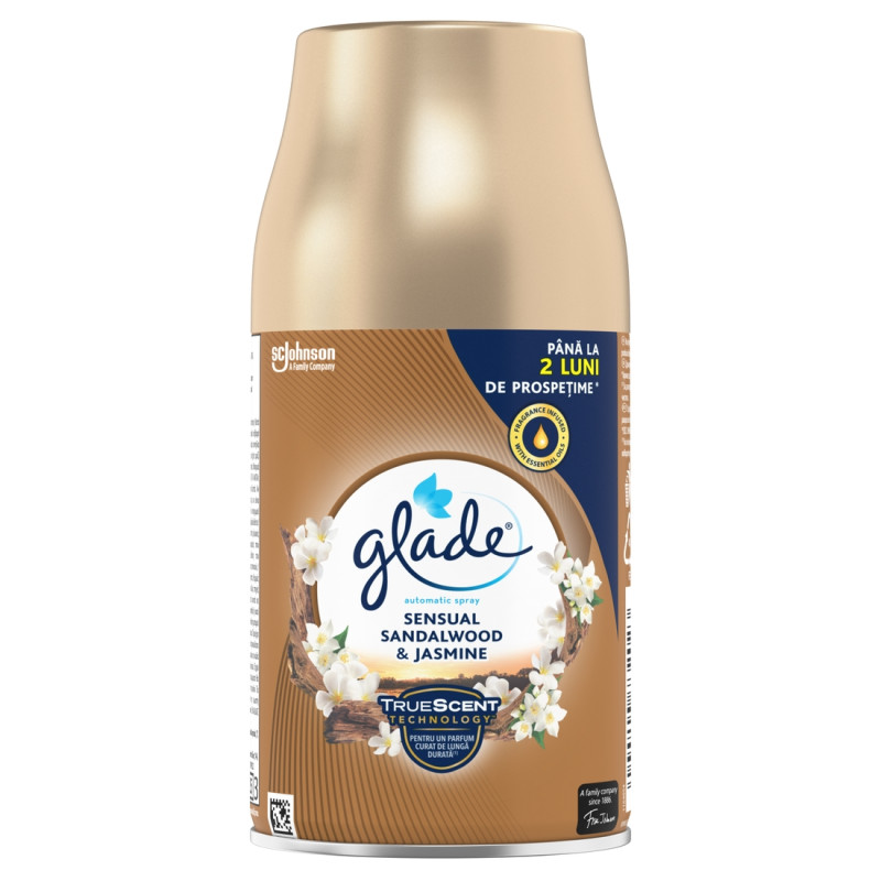 Odorizant camera Glade Automatic, rezerva, bali, 269 ml Odorizant camera Glade Automatic, rezerva, bali, 269 ml