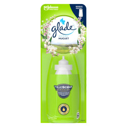 Odorizant camera Glade Sense & Spray, rezerva aparat, lacramioare, 18 ml