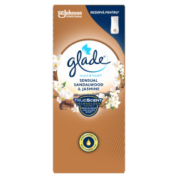 Odorizant camera Glade Touch & Fresh, rezerva, Sensual Sandalwood & Jasmine, 10 ml