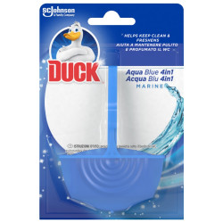 Odorizant wc baie Duck Aqua Blue 4in1, marin, 36 g