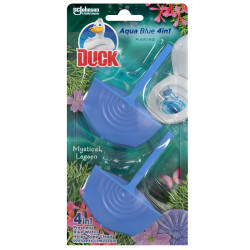 Odorizant wc baie Duck Aqua Blue 4in1 Mystical Lagoon, marin, 2 x 36 g