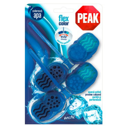 Odorizant wc Peak Flex Color, solid, arctic, 2 x 48 g