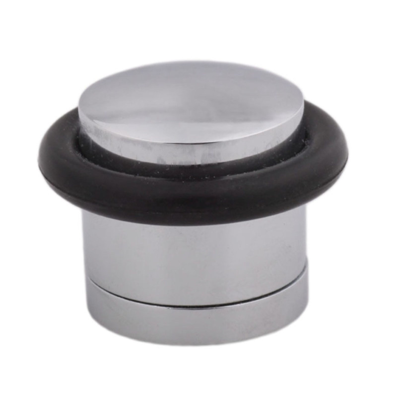 Opritor usa pentru pardoseala, Stop02, zamac, satin nichelat, 40 mm Opritor usa pentru pardoseala, Stop02, zamac, satin nichelat, 40 mm