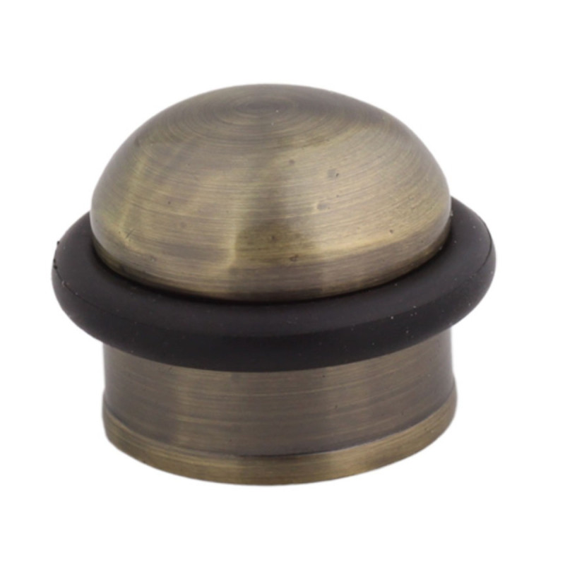 Opritor usa pentru pardoseala, Stop03, zamac, antic bronz, 33 mm Opritor usa pentru pardoseala, Stop03, zamac, antic bronz, 33 mm