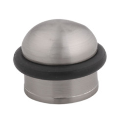 Opritor usa pentru pardoseala, Stop03, zamac, satin nichelat, 33 mm