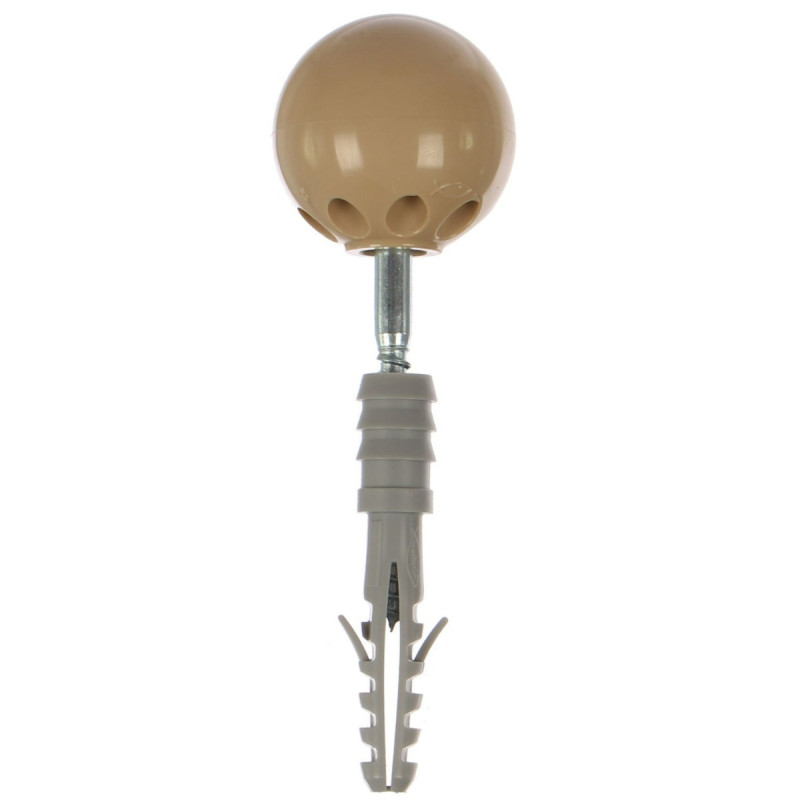 Opritor usa pentru pardoseala TSBKG, nylon, bej, 8 x 60 mm Opritor usa pentru pardoseala TSBKG, nylon, bej, 8 x 60 mm
