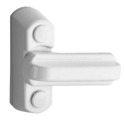 Opritor usa / fereastra, Thirard, metal, alb, 63 x 65 mm
