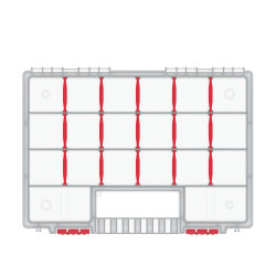 Organizator Kistenberg KNO35255T, 344 x 249 x 50 mm