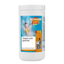 Oxigen activ granulat Summer Fun, pentru apa piscina 1 kg