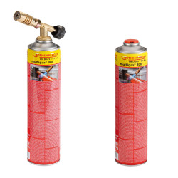 Pachet Hotpack cu arzator pentru lipire Rothenberger + doua butelii Multigas 300