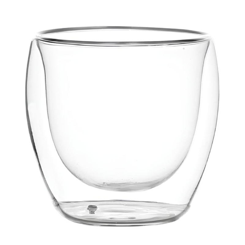 Pahar apa 3DB00-053, sticla dubla, transparent, 150 ml