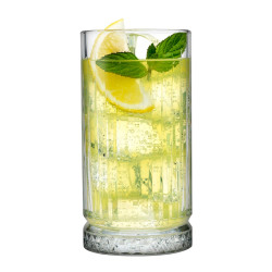 Pahar apa, Elysia 445CC, din sticla, 445 ml, set 4 bucati
