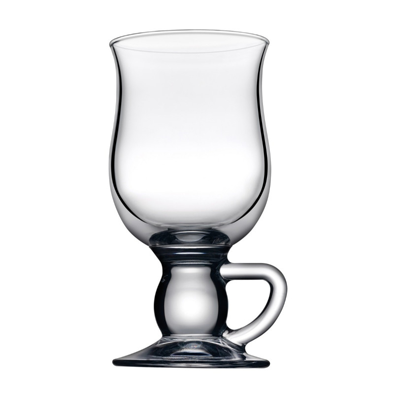 Pahar cafea irish, din sticla, 270 ml, set 2 bucati