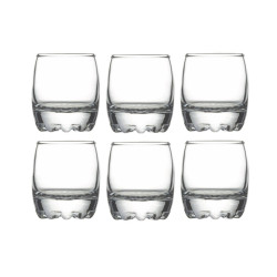Pahar lichior, Silvana, din sticla, 80 ml, set 6 pahare